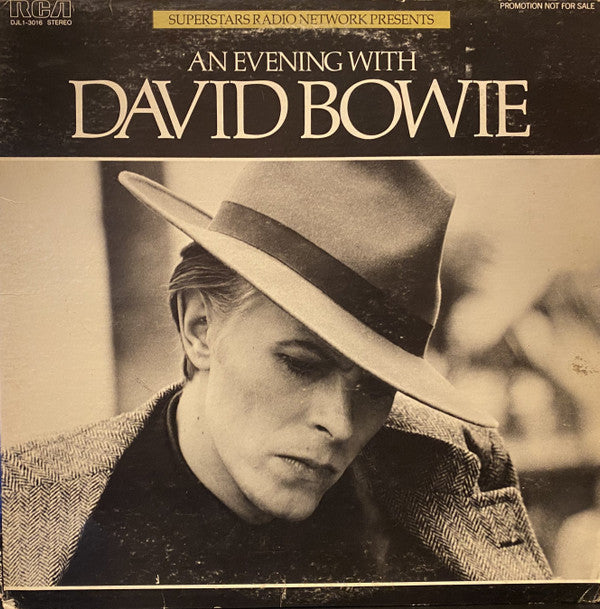 David Bowie - An Evening With David Bowie (LP, P/Mixed, Promo)