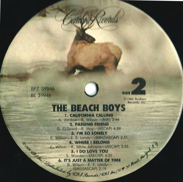 The Beach Boys - The Beach Boys (LP, Album, Pit)