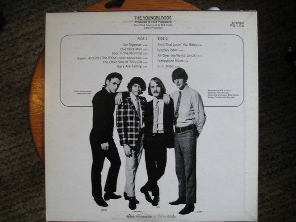 The Youngbloods - The Youngbloods (LP, Album, RE)