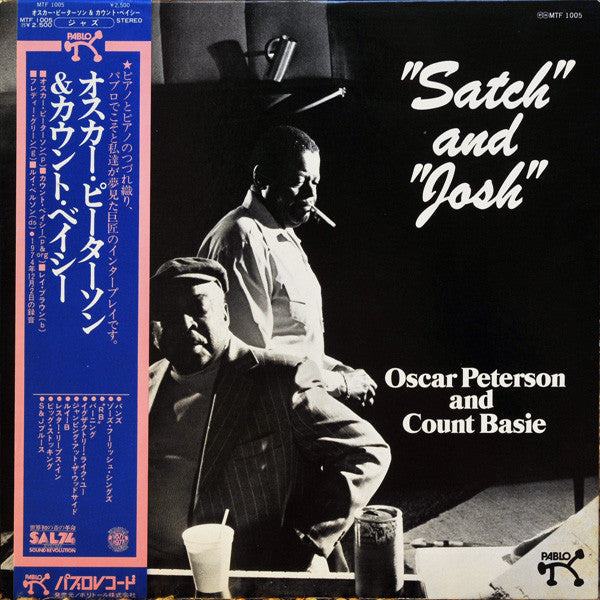 Oscar Peterson And Count Basie - Satch And Josh (LP, Album)
