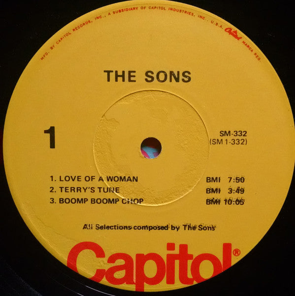 The Sons* - The Sons (LP, Album, RE)