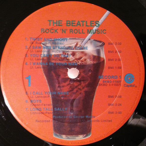 The Beatles - Rock 'N' Roll Music (2xLP, Comp, Gol)