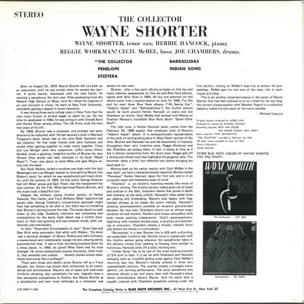 Wayne Shorter - The Collector (LP, Album, Ltd)