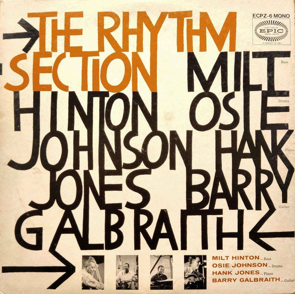 The Rhythm Section (7) - The Rhythm Section(LP, Album, Mono)