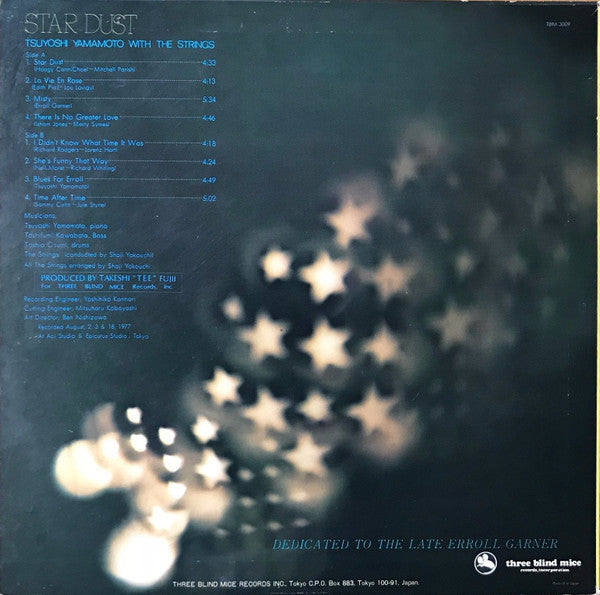 Tsuyoshi Yamamoto With The Strings (11) - Star Dust (LP, Album)