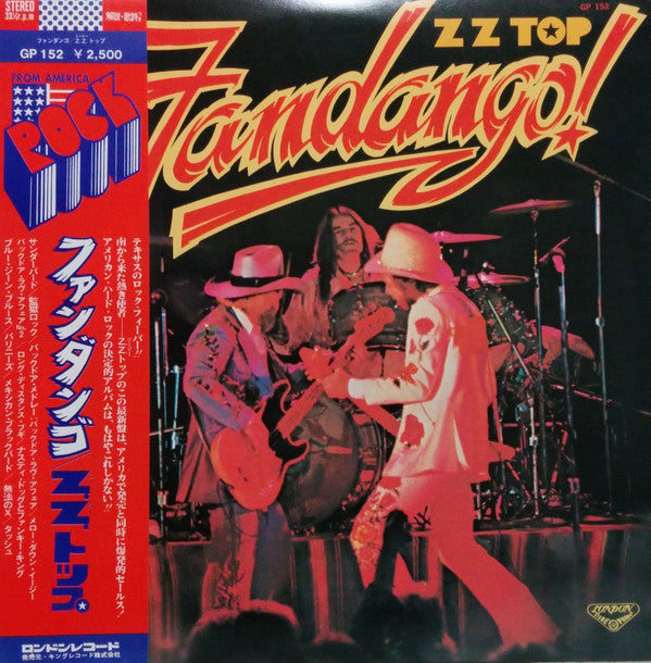 ZZ Top - Fandango! (LP, Album)