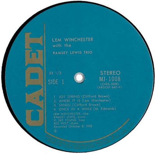 Lem Winchester - Perform A Tribute To Clifford Brown(LP, Album, RE)