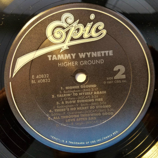 Tammy Wynette - Higher Ground (LP, Album)