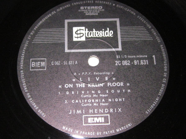 Jimi Hendrix - ""Live"" Vol : 2 On The Killin' Floor(LP)