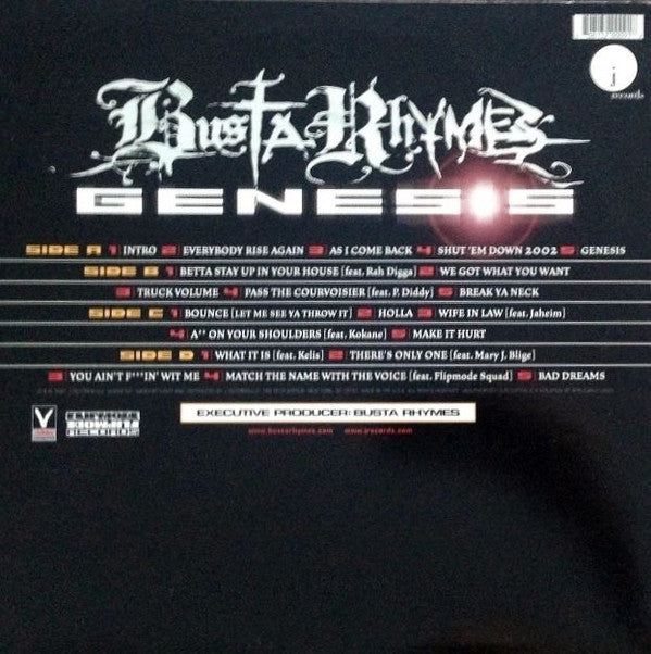 Busta Rhymes - Genesis (2xLP, Album)