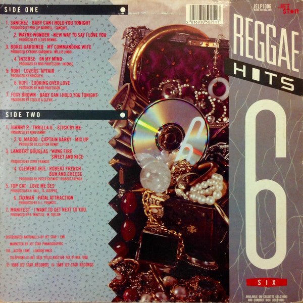 Various Artists* - Reggae Hits Vol. 6 (LP, Comp)