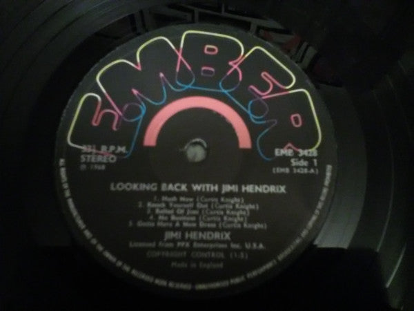 Jimi Hendrix - Looking Back With Jimi Hendrix (LP, Comp)