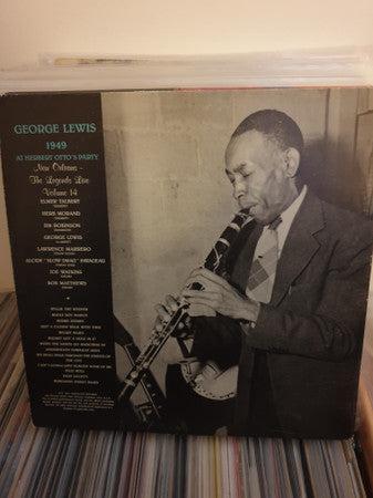 George Lewis (2) - At Herbert Otto's Party - 1949 (LP, Album)