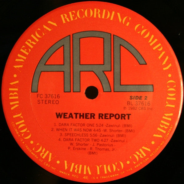 Weather Report - Weather Report (LP, Album)