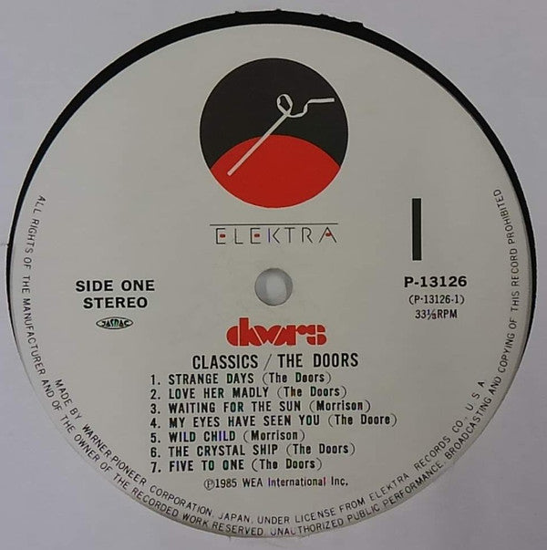 The Doors - Classics (LP, Comp)