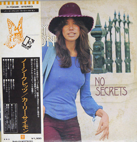 Carly Simon - No Secrets (LP, Album)