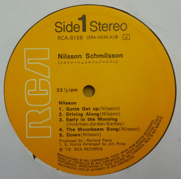 Nilsson* - Nilsson Schmilsson (LP, Album, RE)