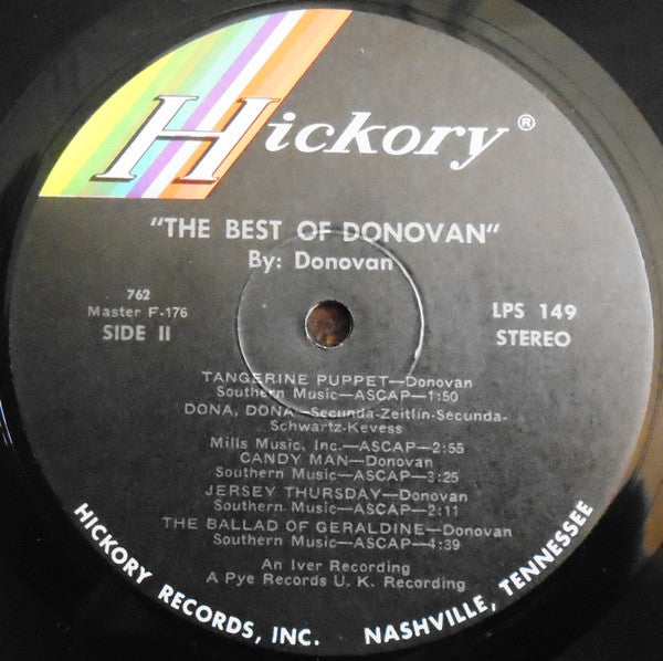 Donovan - The Best Of Donovan (LP, Comp)