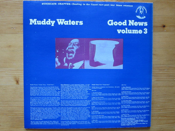 Muddy Waters - Good News Volume 3 (LP, Album, Comp, Mono)