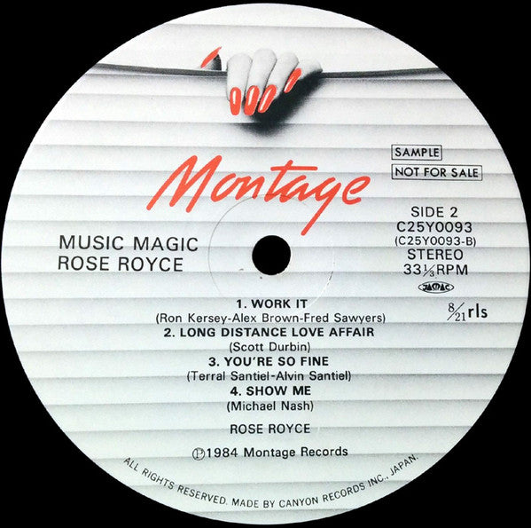 Rose Royce - Music Magic (LP, Album)