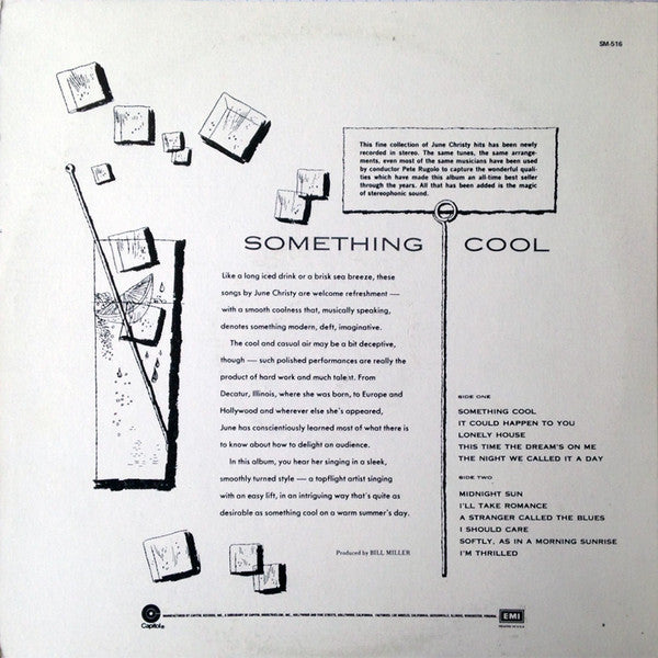 June Christy - Something Cool(LP, Album, RE, Re-)