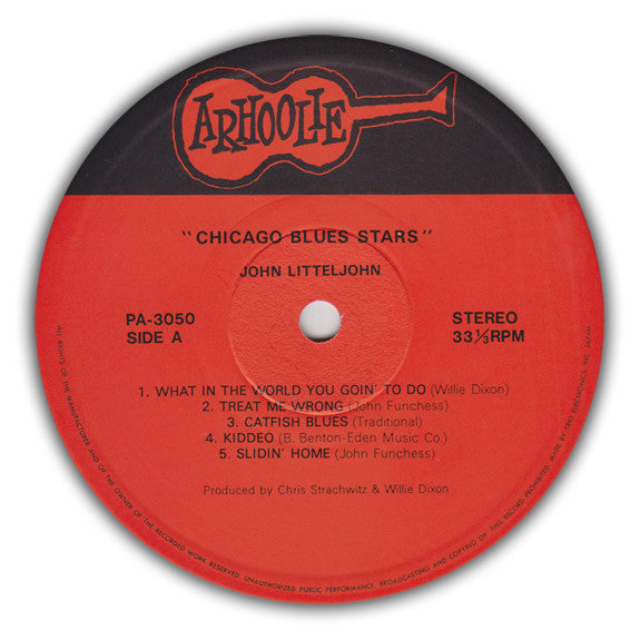 John Littlejohn - John Littlejohn's Chicago Blues Stars (LP, Album)