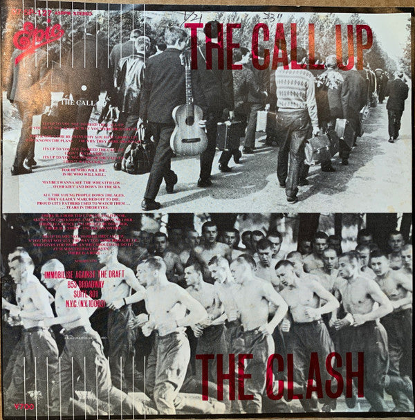 The Clash - The Call Up (7"", Single, Promo)