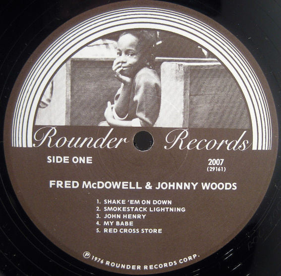 Fred McDowell - Fred McDowell And Johnny Woods(LP, Album)