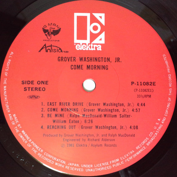 Grover Washington, Jr. - Come Morning (LP, Album)