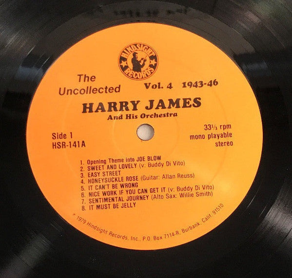 Harry James And His Orchestra - The Uncollected, 1943-46 Volume 4(L...