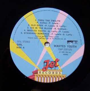 Girl (2) - Wasted Youth (LP, Album)