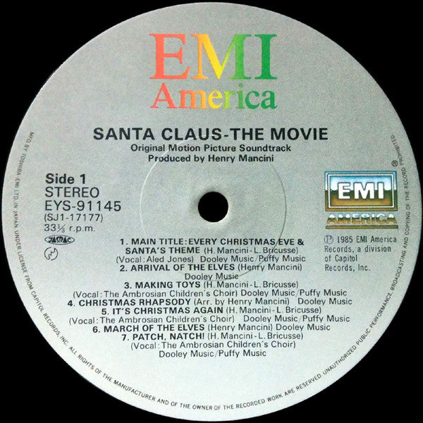 Various - Santa Claus - The Movie (LP, Album)