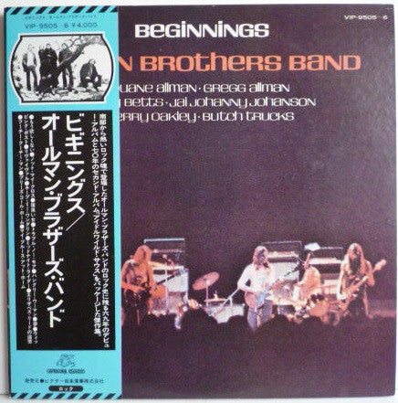 The Allman Brothers Band - Beginnings (2xLP, Comp)