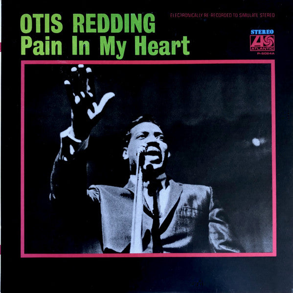 Otis Redding - Pain In My Heart (LP, Album, RE)
