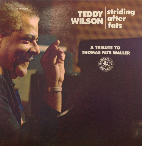 Teddy Wilson - Striding After Fats (LP, Album, RP, Bla)