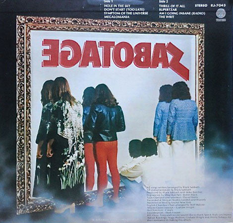 Black Sabbath - Sabotage (LP, Album)