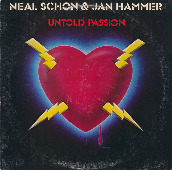 Neal Schon & Jan Hammer* - Untold Passion (LP, Album, Ter)