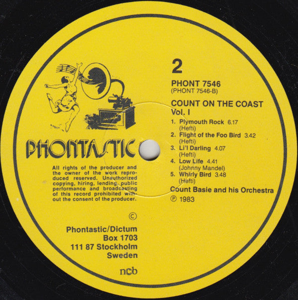 Count Basie - Count On The Coast (LP)