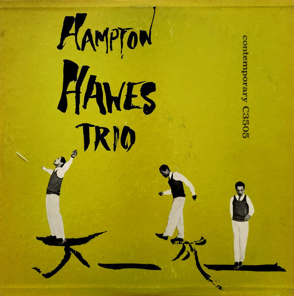 Hampton Hawes Trio - Hampton Hawes Vol. 1: The Trio (LP, Album, Mono)