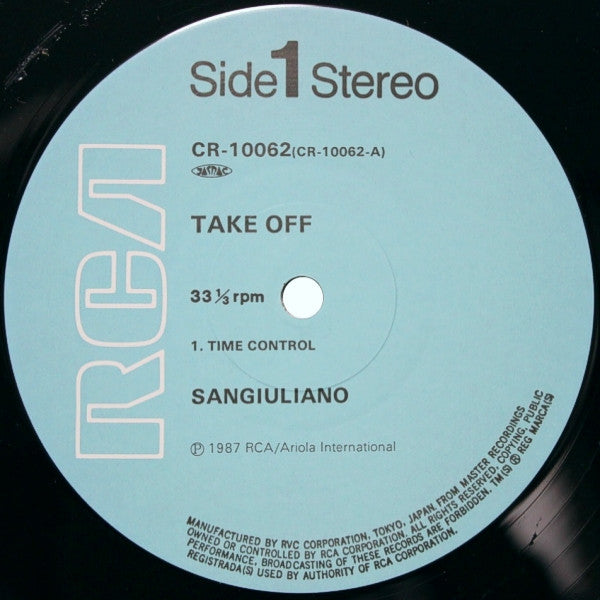 Sangiuliano - Take Off (LP, RE)