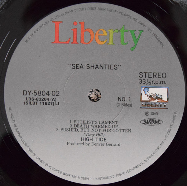 High Tide (2) - Sea Shanties (LP, Album, Promo, RE)