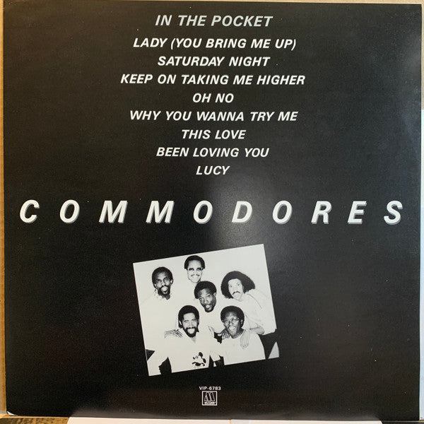 Commodores - In The Pocket (LP, Album)