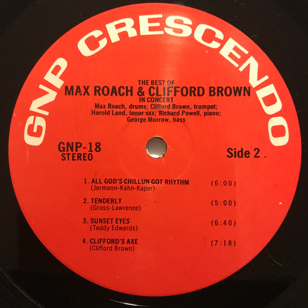 Clifford Brown And Max Roach - The Best Of Max Roach And Clifford B...