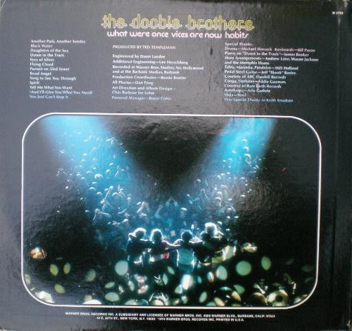 The Doobie Brothers - What Were Once Vices Are Now Habits (LP, Album)