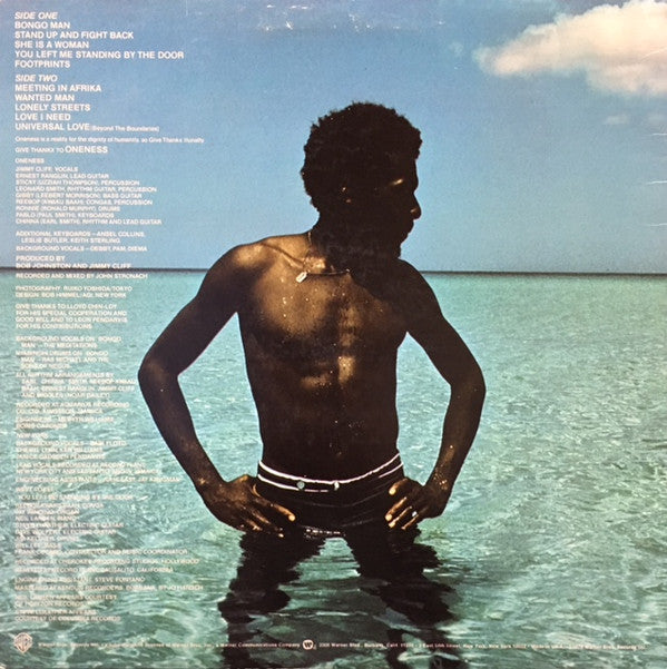 Jimmy Cliff - Give Thankx (LP, Album, RE, Win)