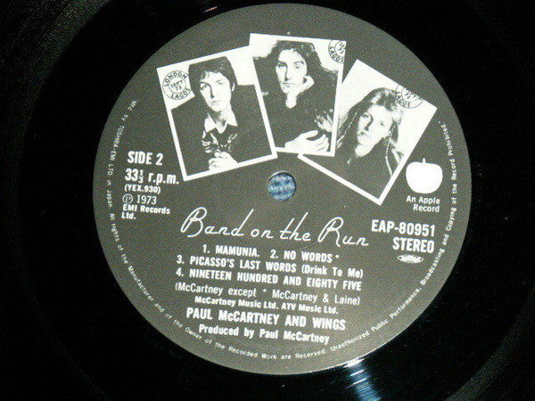 Paul McCartney & Wings* - Band On The Run (LP, Album)