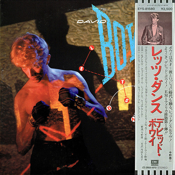 David Bowie - Let's Dance (LP, Album, Tos)