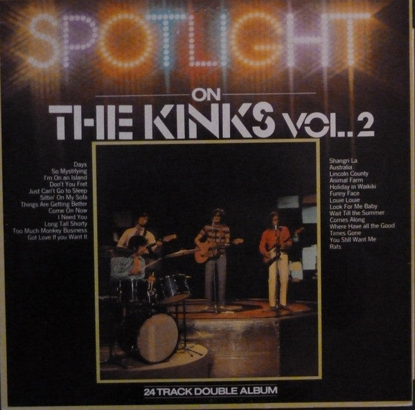 The Kinks - Spotlight On The Kinks Vol. 2 (2xLP, Comp)