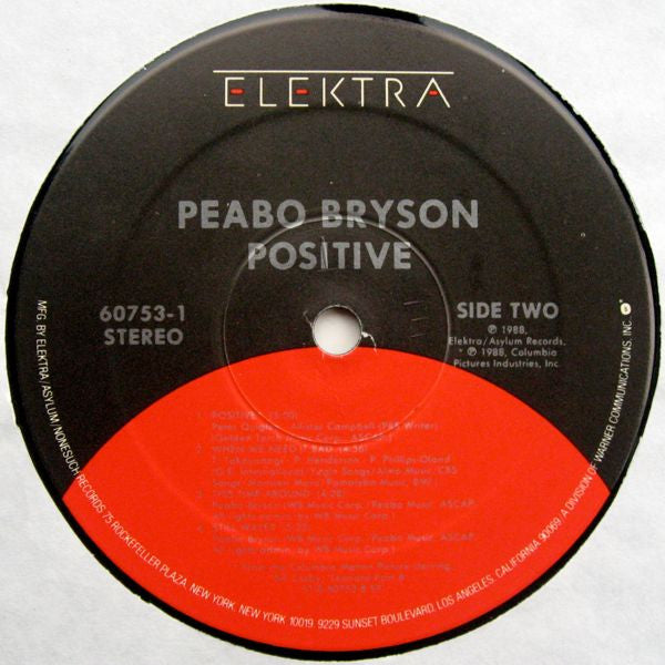 Peabo Bryson - Positive (LP, Album, Spe)