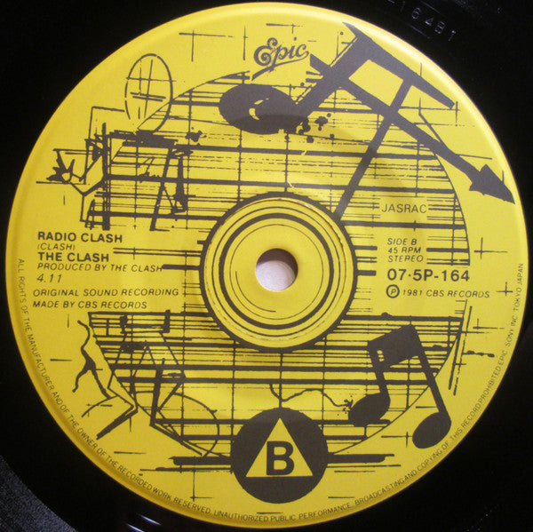 The Clash - Radio Clash (7"", Single)